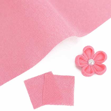 つまみ細工用カット済一越ちりめん生地