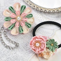 つまみ細工向きコットン生地