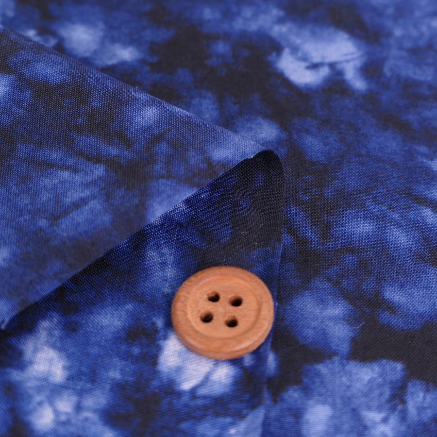 和風ぼかし柄生地コットン