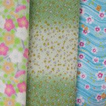 和柄レーヨンちりめん（つまみ細工・手芸用）