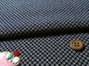 古布調一越ちりめん・かのこしぼり柄（黒紺）