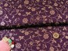 金らん・さやがたに花唐草（紫）