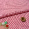 ポリちりめん生地・疋田しぼり柄（ピンク）