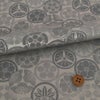 ジャカード家紋尽くし（銀）