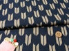 和風コットン生地・濃紺地 矢絣