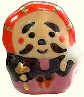 陶七福神・大黒天 |生地 和柄/和布/ちりめん手芸通販布がたり