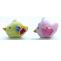 ちりめん細工パーツ（完成品）・ひよこ（黄色）
