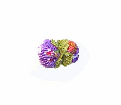 ちりめん細工パーツ（完成品）・つぼみ |生地 和柄/和布/ちりめん手芸