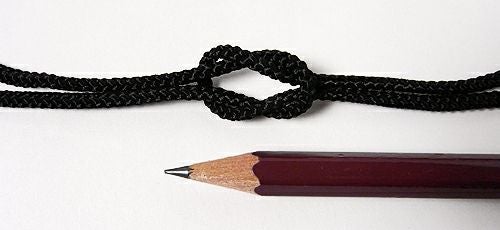 江戸打ちひも・細（黒）