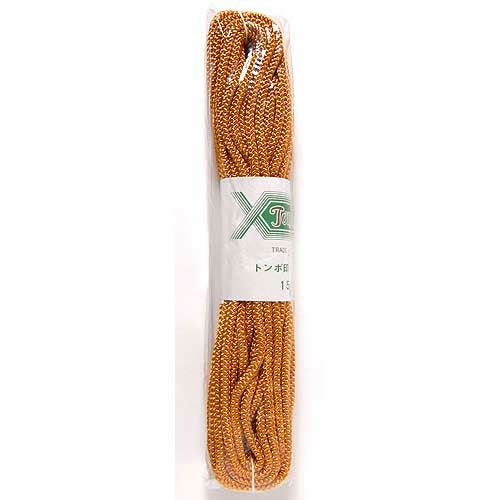 江戸打ちひも・太（金茶）：15mかせ