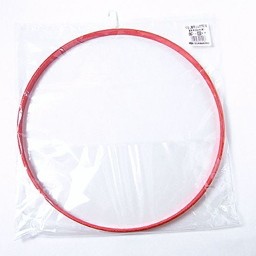 つるしびな用リング（赤）30cm |生地 和柄/和布/ちりめん手芸通販布がたり
