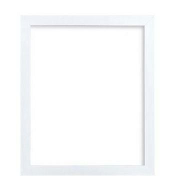 ししゅう額・ホワイト（外径41.8×35.1cm）