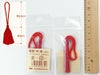 輪房・中 房頭5cm/紐5.5cm（赤）
