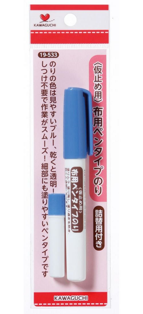 布用ペンタイプのり（仮止め用）