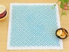刺し子キット・一目刺しの花ふきん（クロスつなぎ）