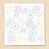 刺し子キット・北欧モチーフの花ふきん（フラワー）