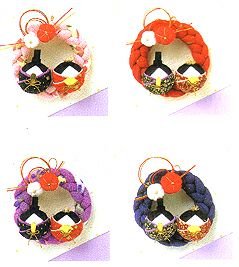 キット・ちりめん細工 リース雛 |生地 和柄/和布/ちりめん手芸通販布がたり