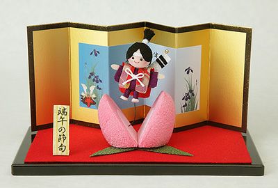 ちりめん細工キット・錦彩 桃太郎 |生地 和柄/和布/ちりめん手芸通販布