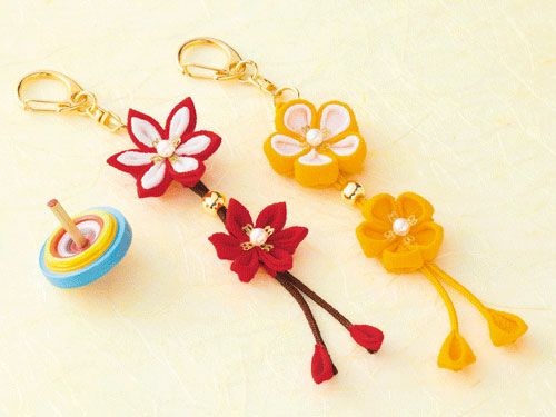 つまみ細工キット・華つまみ 桜(さくら) |生地 和柄/和布/ちりめん手芸