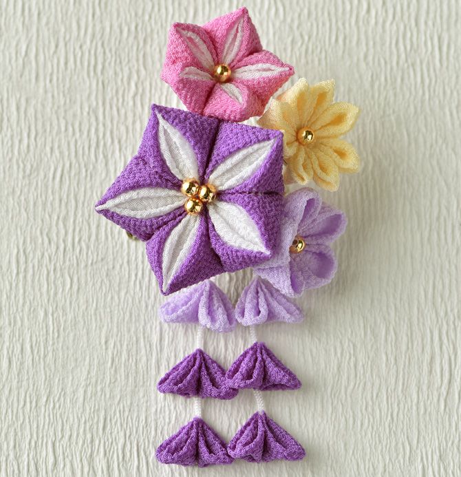 ケイハヤマプリュス薄紫色 花柄刺繍 フレアスリーブジャケット 紫陽花アンブレラ ミニ Wpc. ビニール傘 折りたたみ ギフト対象