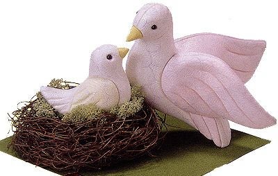 木目込人形キット・愛の鳥 |生地 和柄/和布/ちりめん手芸通販布がたり