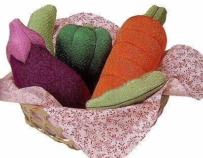 木目込キット・野菜の盛りかご