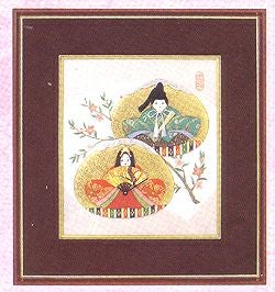ひな祭り押絵キット・貝びな |生地 和柄/和布/ちりめん手芸通販布がたり