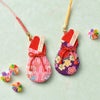 京ちりめん手芸キット 縫わずに作るようじ入れ ミニひょうたん