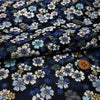 金襴生地（金らん）瑠璃桜（紺色）