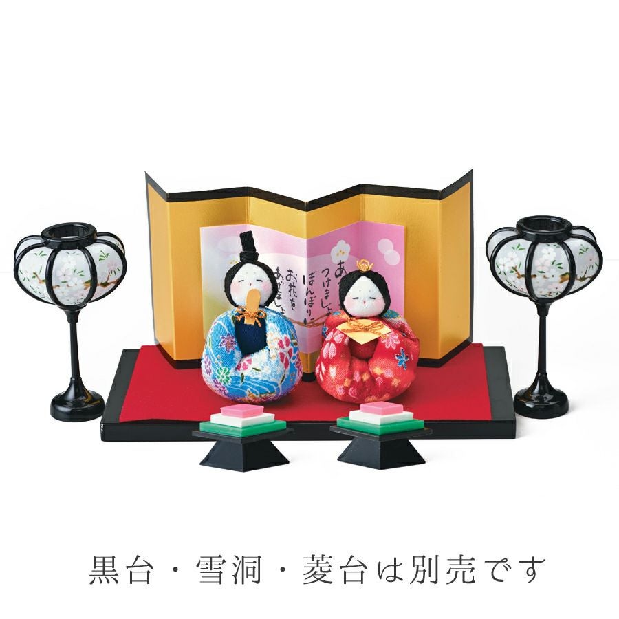 ひな祭りちりめんキット|和生地通販 布がたり