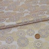 金襴生地(金らん) 霞に唐花紋(白/薄紫)