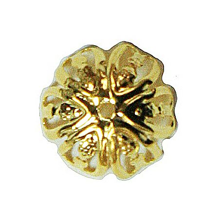 座金 Cタイプ 直径13mm 10個入(ピンクゴールド) |生地 和柄/和布