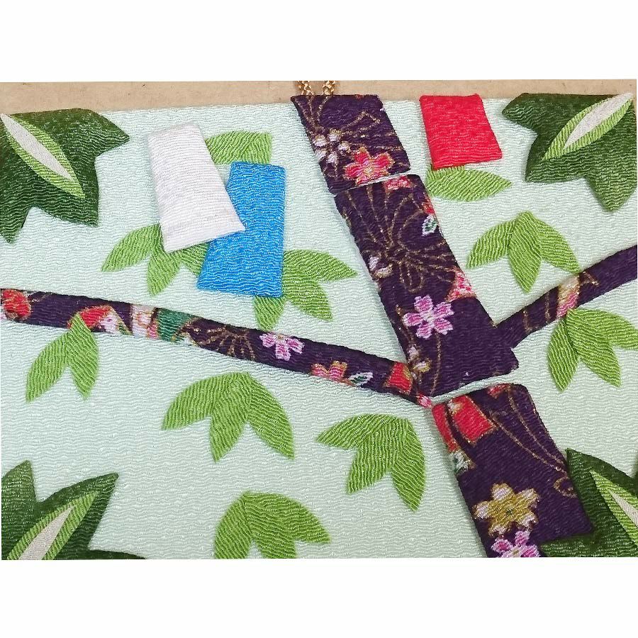 押絵キット・月々の彩「7月七夕の祈り」 |生地 和柄/和布/ちりめん手芸
