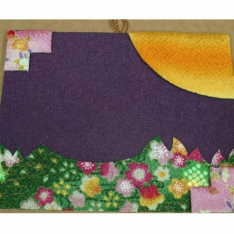 押絵キット・月々の彩「9月見返りうさぎ」 |生地 和柄/和布/ちりめん