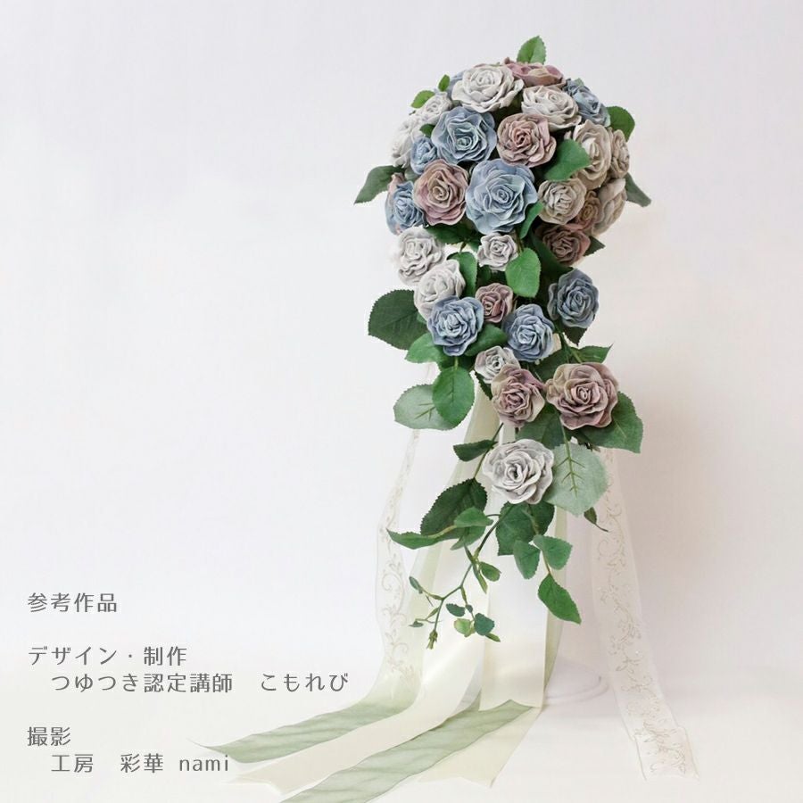 一越ちりめんつゆつきぼかし柄作品