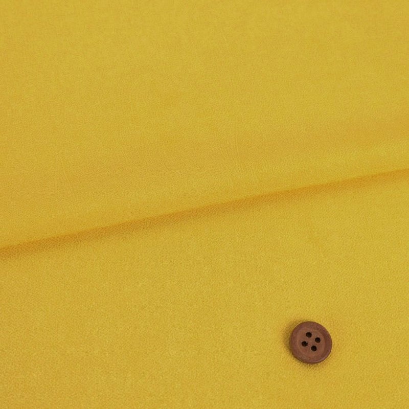 無地一越ちりめん(ひまわり) 10cm単位 切り売り