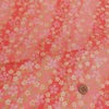一越ちりめん生地 はすぼかしに舞桜(ピンク) 10cm単位 切り売り