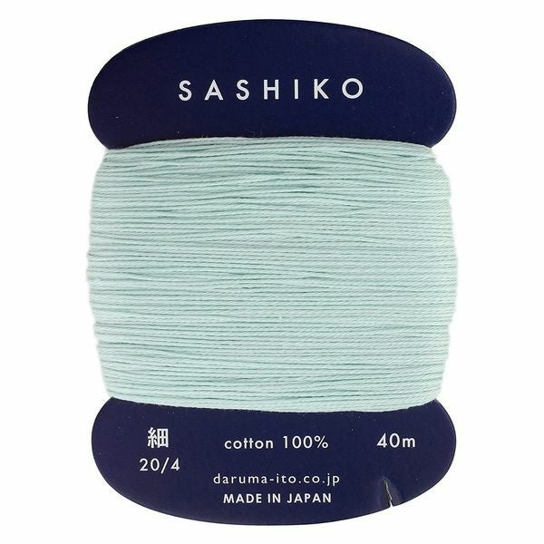 刺し子糸〈細〉40mカード巻 |生地 和柄/和布/ちりめん手芸通販布がたり