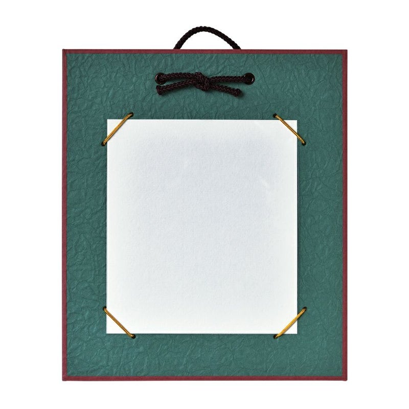 豆色紙掛け・紺/青緑