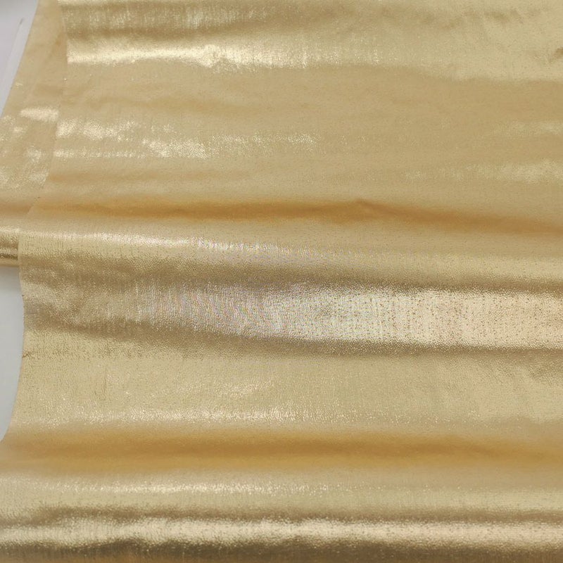 薄手ラメ生地(金/ゴールド) つまみ細工 衣装 装飾