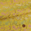 金襴生地(金らん)流れのしに桜(れもん色) 西陣織きんらん