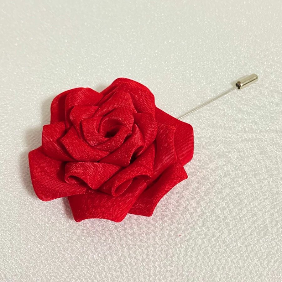 つまみ細工キット りんずの薔薇 (作り方動画リンクあり) |生地 和柄