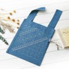 刺し子エコバッグキット・La bouquetiere(ラ ブケティエル) ネモフィラnemophila オリムパス刺し子キット 刺子のエコバッグ 大人可愛いさしこ