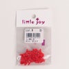 差し目 6mm 赤(30個入)さし目 刺し目 littlejoy 6ミリ 兔の目用 ウサギ/うさぎの赤目