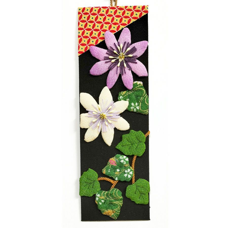 ちりめん手芸キット もてなしの花 6月 トケイソウ(時計草) |生地 和柄