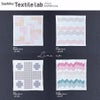 刺し子キット 花ふきん Textile Lab・Pray 祈り (白) オリムパス製絲刺子キット AYUFISH int. 一目刺し/ひとめざし