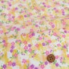 一越ちりめん生地 おぼろ桜(ピンク/紫) 10cm単位 切り売り つまみ細工チリメン布地 縮緬細工 ひとこしちりめん 可愛い柄