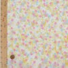 一越ちりめん生地 おぼろ桜(ピンク/水色) 10cm単位 切り売り つまみ細工チリメン布地 縮緬細工 和風手芸用 花柄和調布地