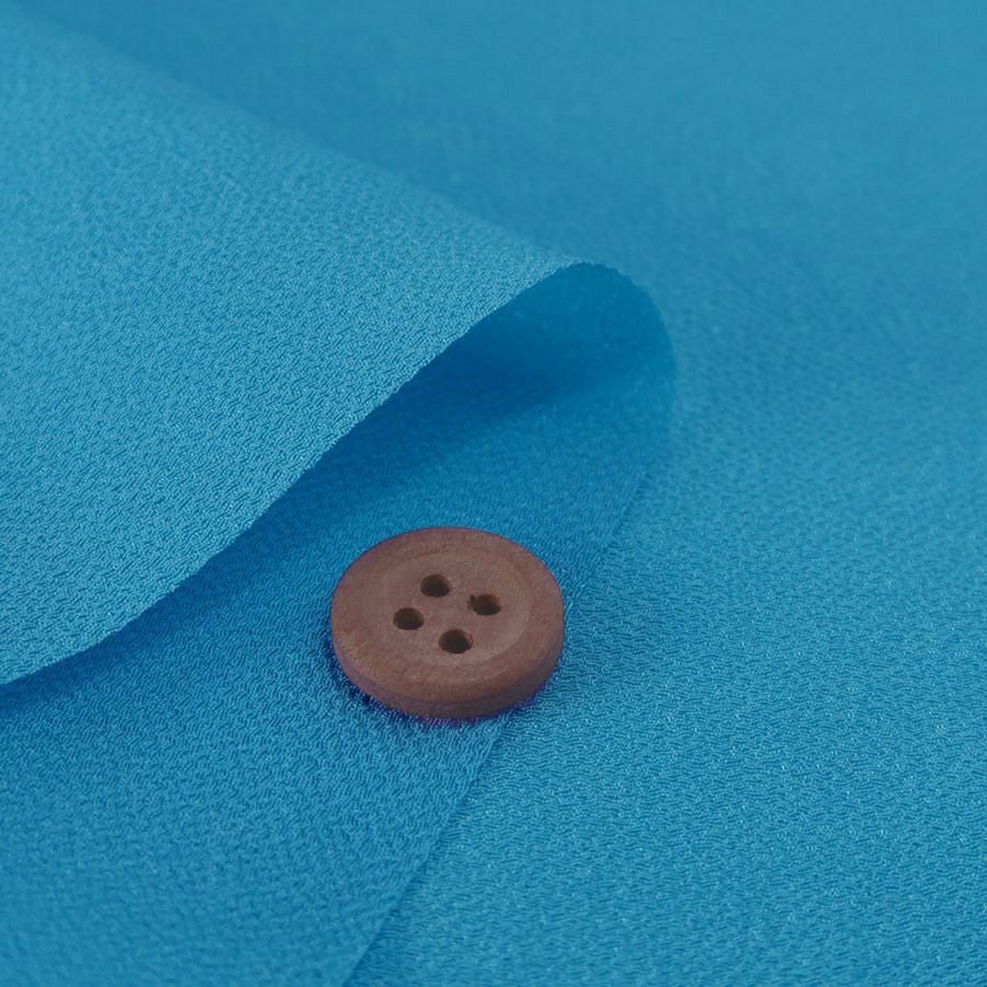 つまみ細工用カット済み生地・一越ちりめん(ソーダブルー) 3cm角 20枚
