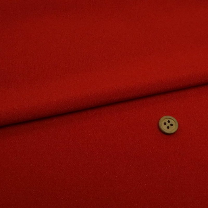 つまみ細工用カット済み生地・一越ちりめん(深紅) 3cm角 裁断済みひとこしちりめん カット済縮緬布地 30ミリ角 真紅 赤色